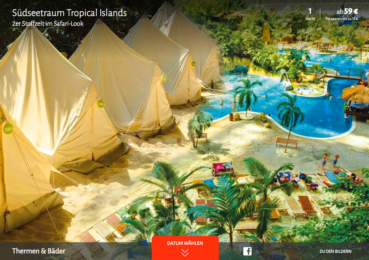 Parkplatz Tropical Island Parkplatz Tropical Island