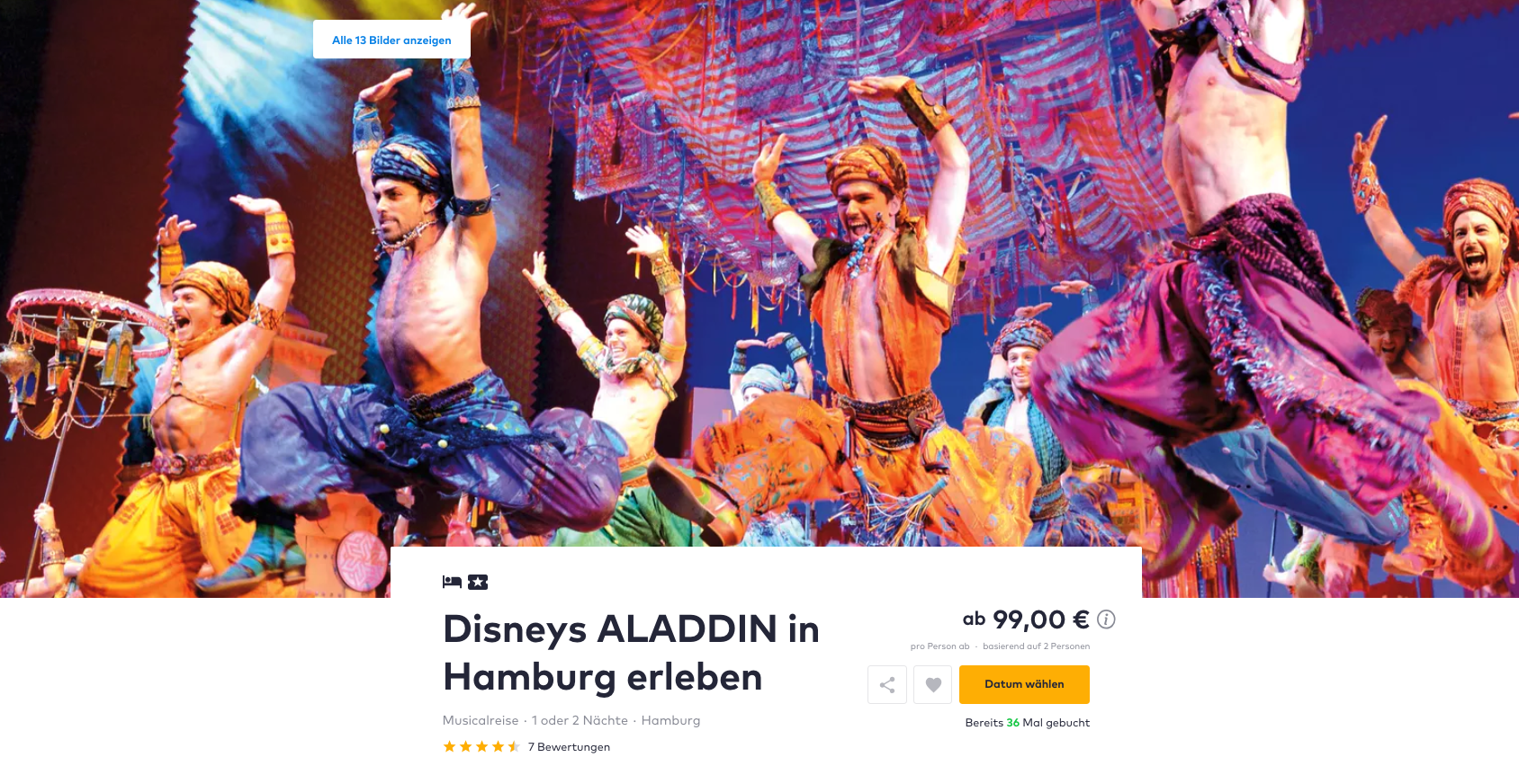 Musical Hamburg Aladin Mit Hotel Musical Hamburg Aladin Mit Hotel