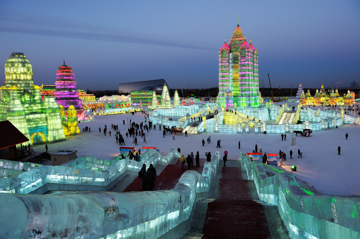 Das spektakuläre Harbin Eisfestival Das spektakuläre Harbin Eisfestival