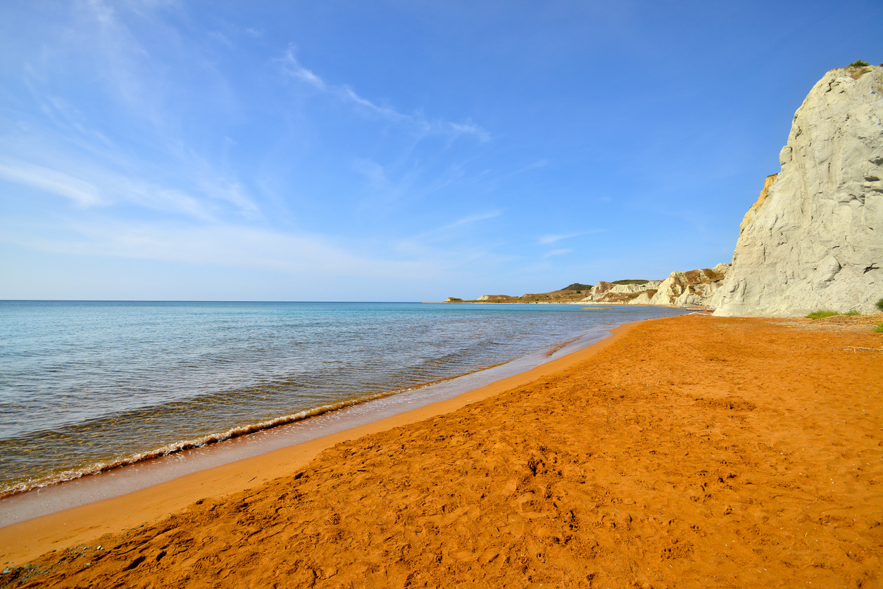 Xi Strand Kefalonia, Grichenland