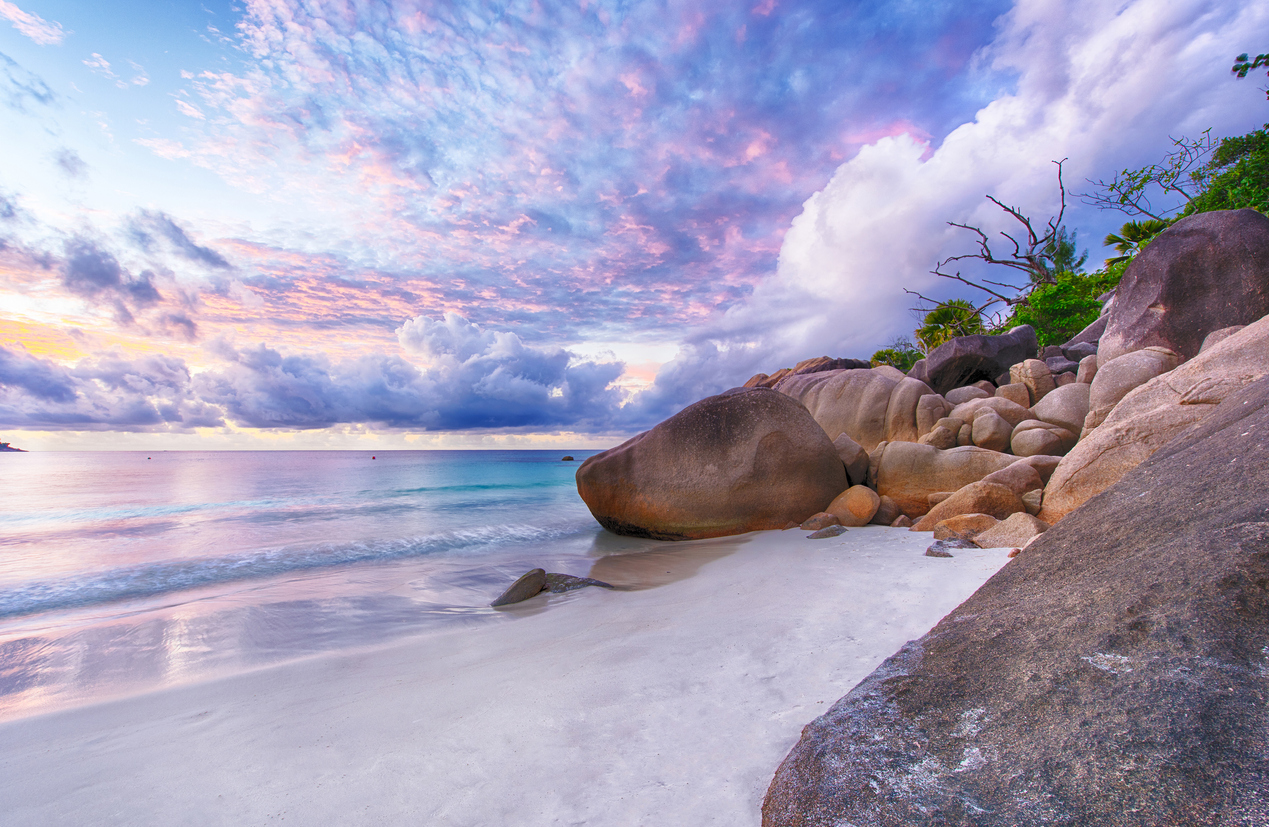 Die schönsten Strände der Seychellen - Anse Lazio, Praslin Die schönsten Strände der Seychellen