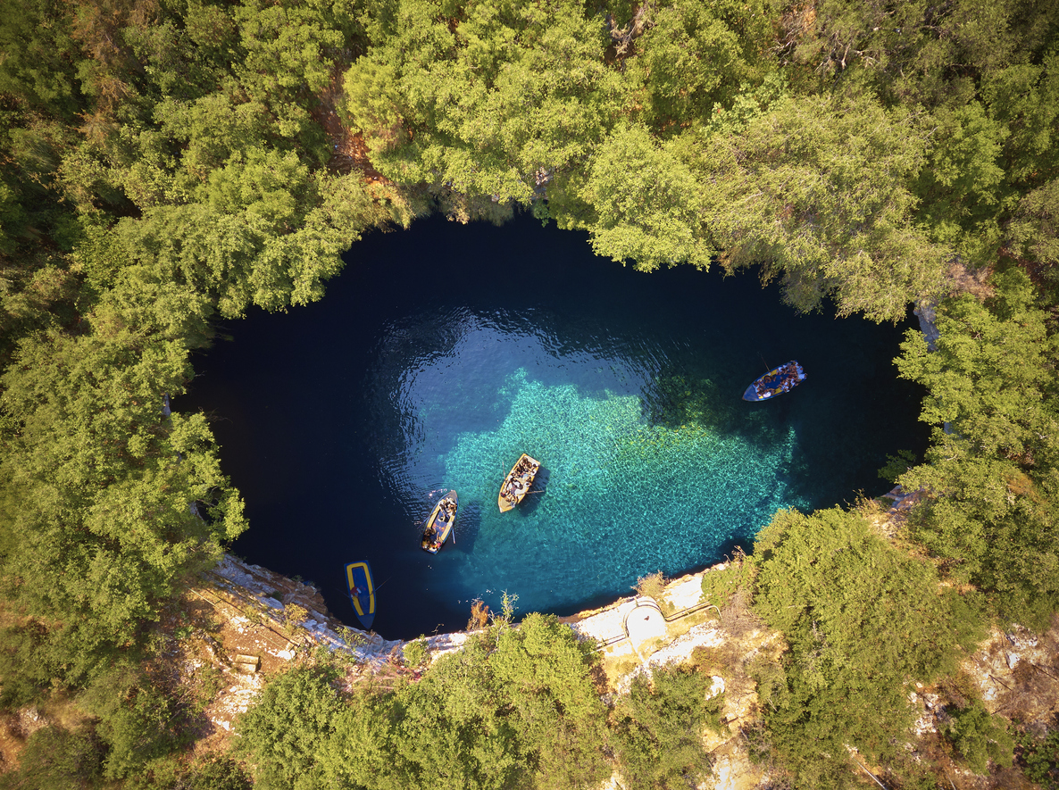 Melissani See und Höhle