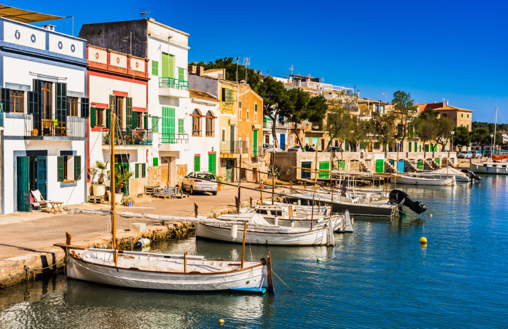 Hafen von Porto Colom