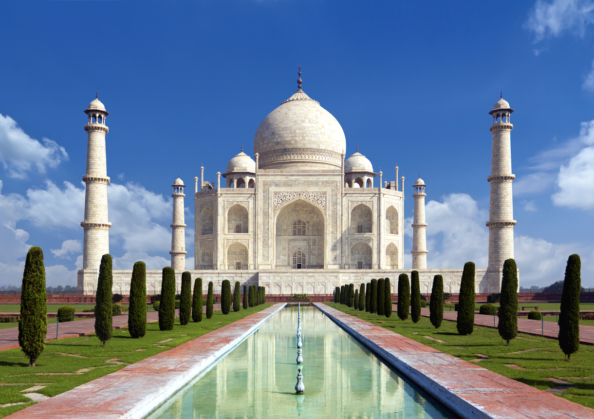 Taj Mahal in Agra, Indien