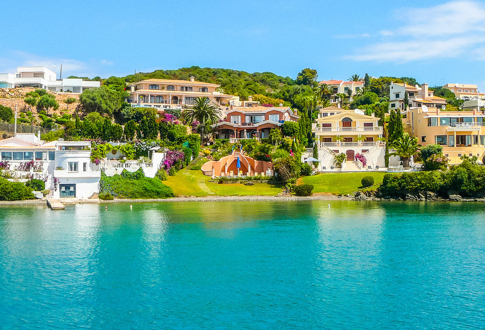 Hauptstadt Mahon, Menorca