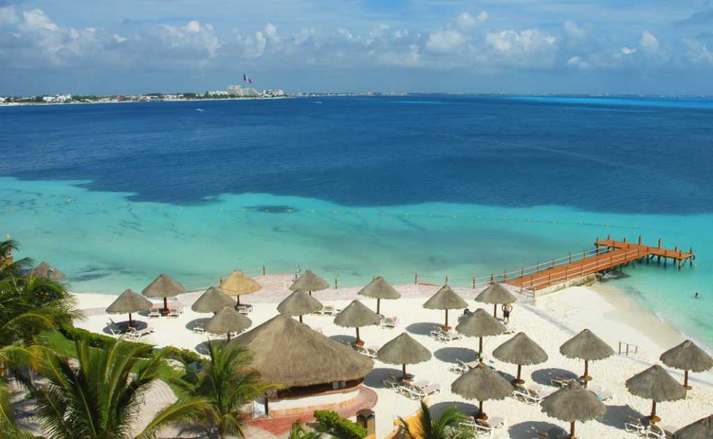 Strand in Cancun