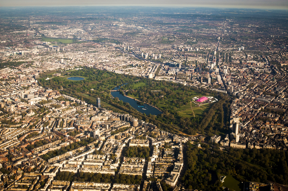 Hyde Park im Herzen von London