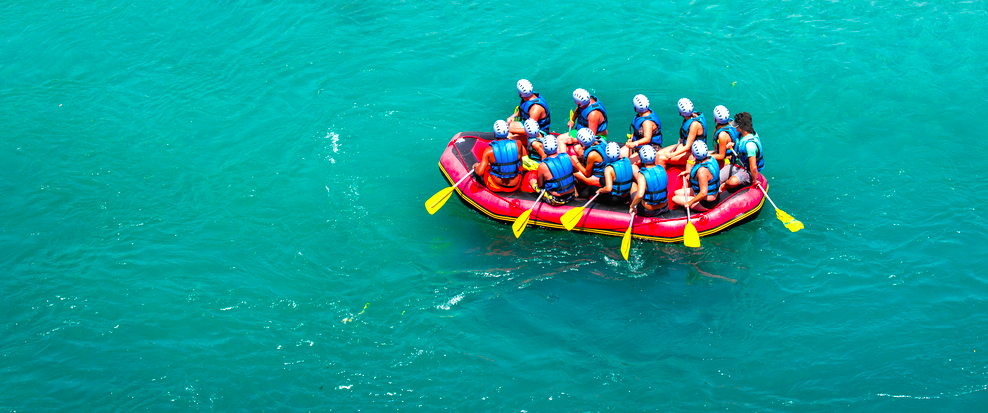 Wildwasser Rafting