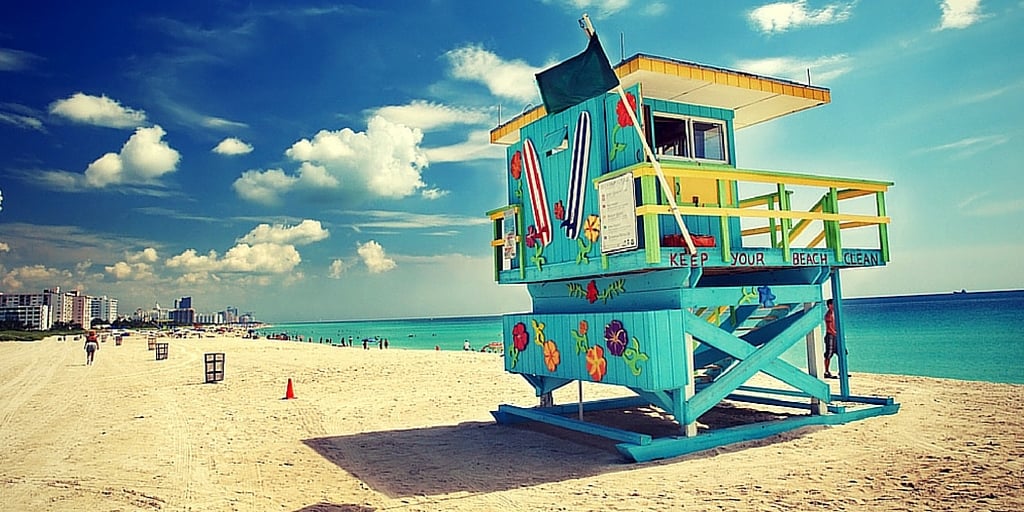 Sommerurlaub in Miami Beach