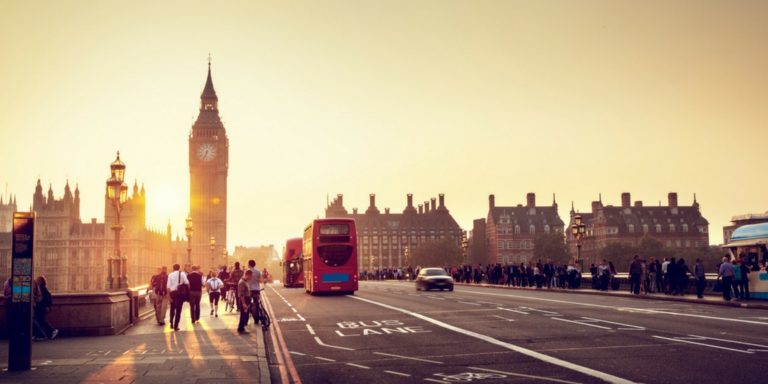 Busreise nach London