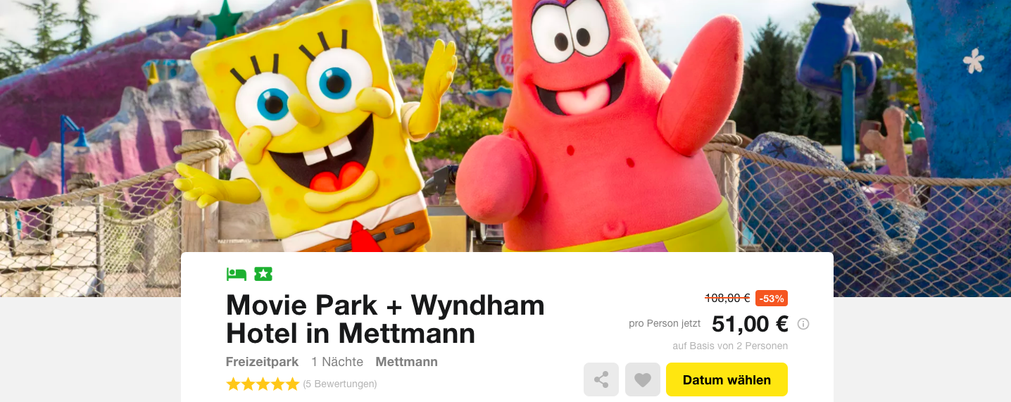 Movie park germany rabatt coupons
