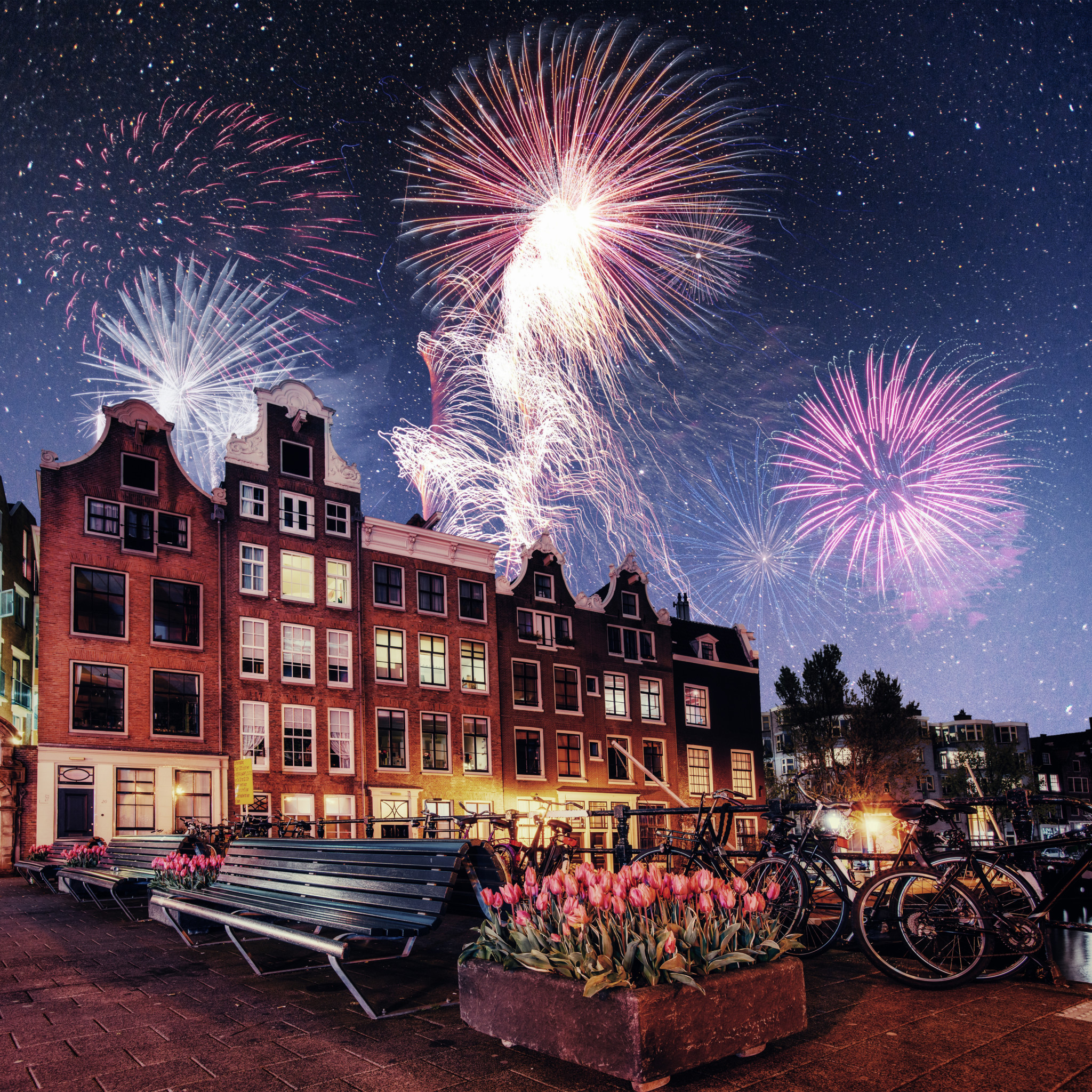 Silvester Kreuzfahrt Amsterdam mit Frühst, Getränken