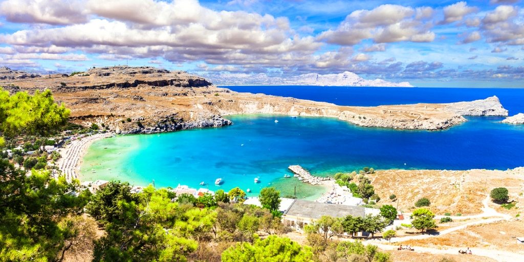 Rhodos Last Minute Luxusreise - direkt ins blaue Wasser