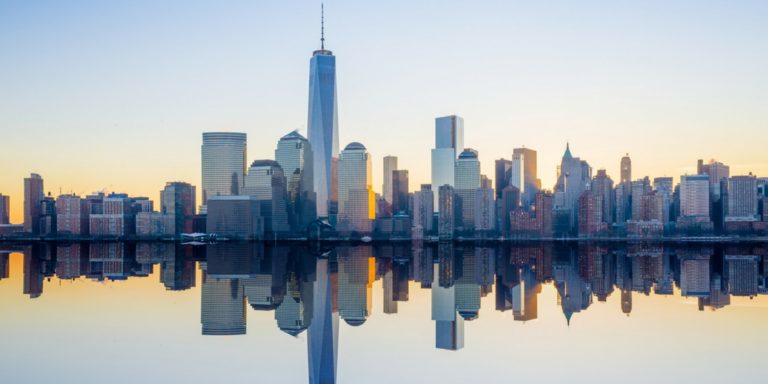 USA Reise Skyline Manhattan