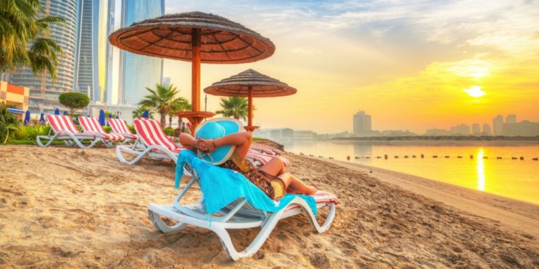 Strandurlaub in Abu Dhabi