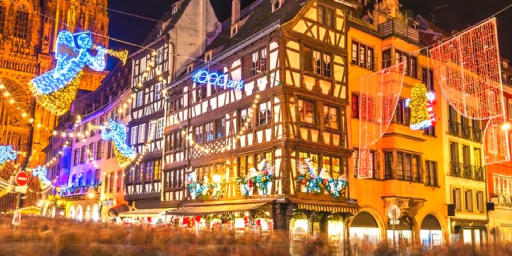 Weihnachtsmarkt in Straßburg 2 Tage im 4* Hilton Hotel inkl. Frühst 43€