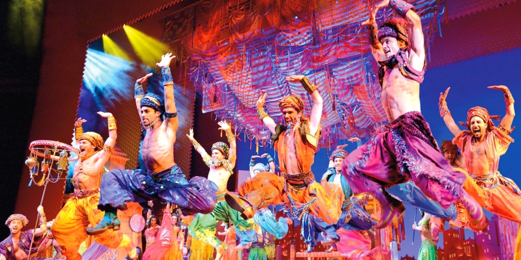 ALADDIN Musical in Hamburg Tickets + 2 Tage im top 4* Hotel mit Frühstück und Sauna für 89€