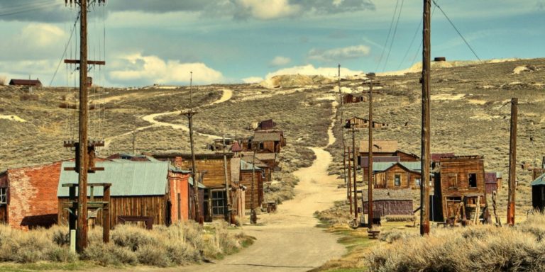 Die Geisterstadt Bodie in Kalifornien