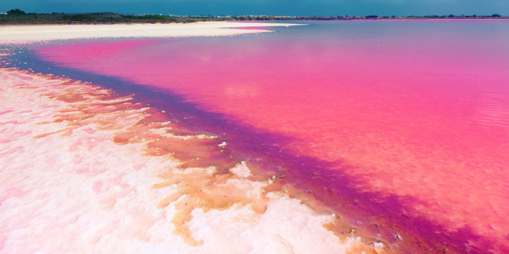Las Coloradas Mexico - Expectativa Y Realidad De Las Coloradas El Mar Rosa De Yucatan La Trotamundos, Nearby you can find a series of brightly colored lakes.