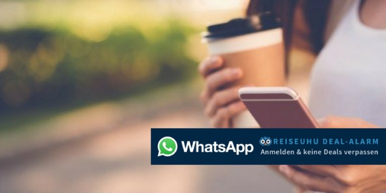 Reiseuhu WhatsApp Deal-Alarm