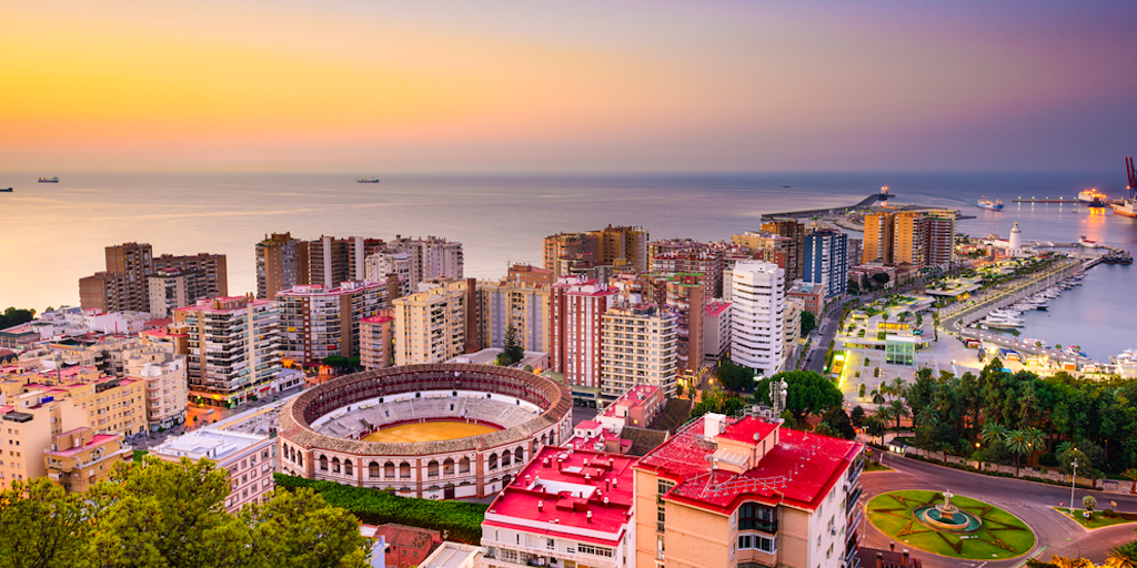 Malaga, Spanien