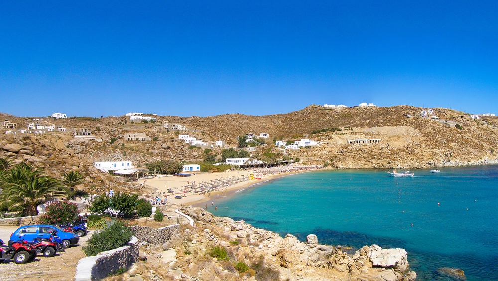 Die schönsten Strände auf Mykonos - Super Paradise Beach Die schönsten Strände auf Mykonos