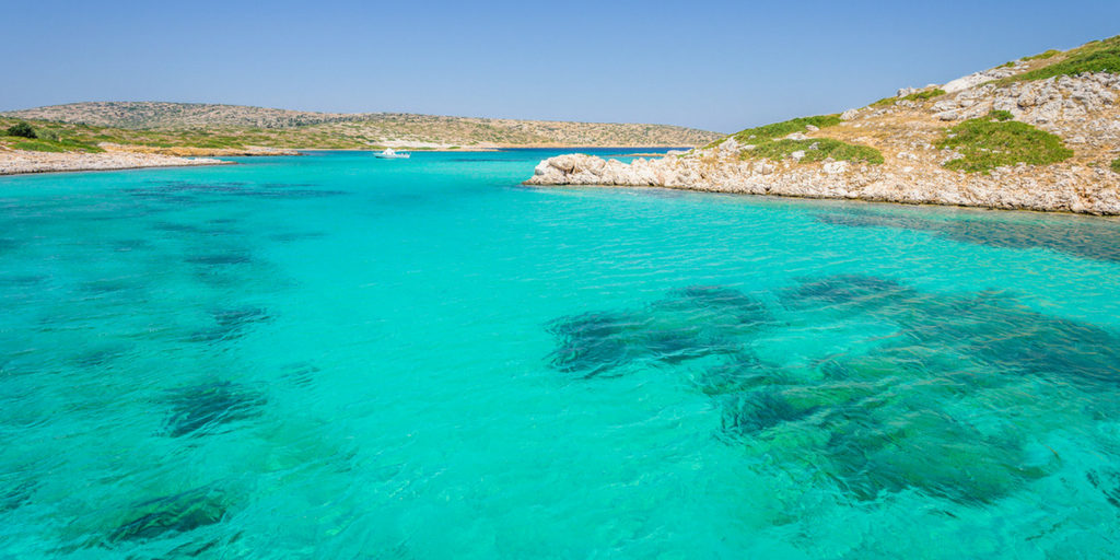 Kristalklares Wasser auf Kos