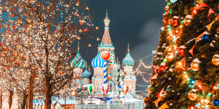 Weihnachten & Silvester: Russland Flüge