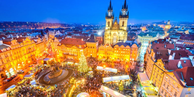 Weihnachtsmarkt in Prag