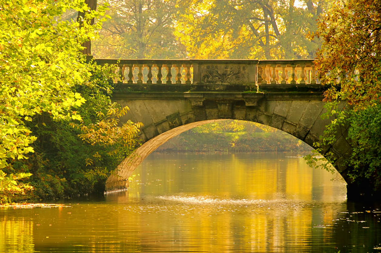 English Grounds of Woerlitz New Bridge