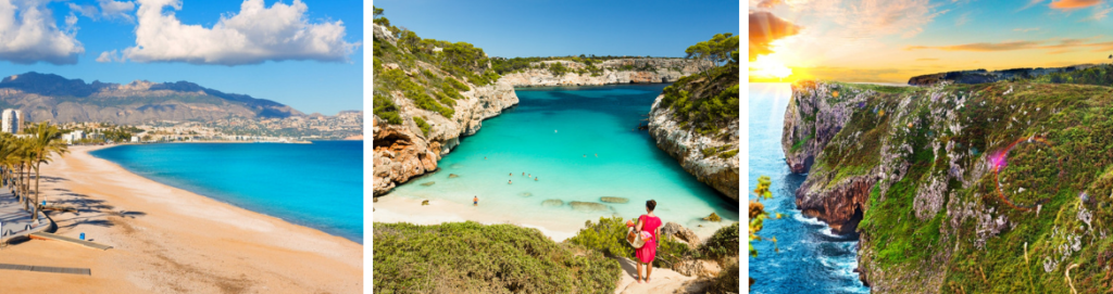 Urlaubsorte in Spanien im Überblick