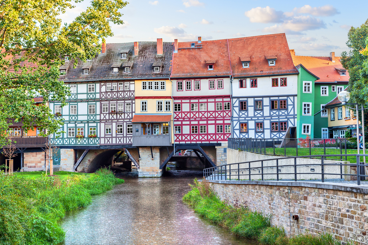 Bridge Kramerbrucke in Erfurt