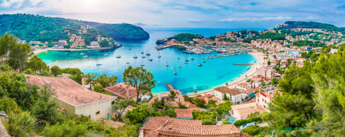 Aussicht auf Port de Sóller