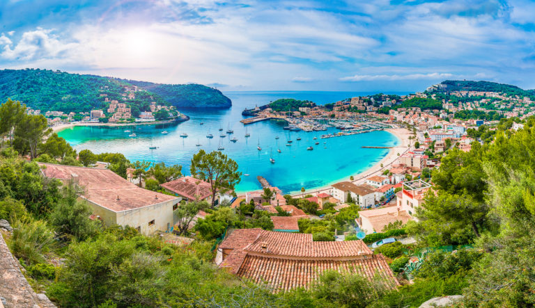 Aussicht auf Port de Sóller