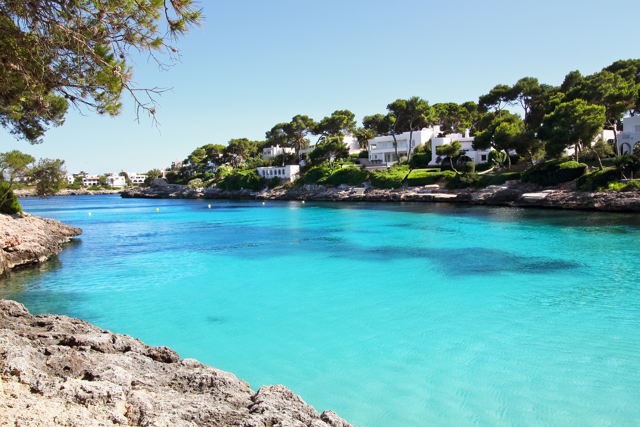 Cala d'Or im Süden von Mallorca