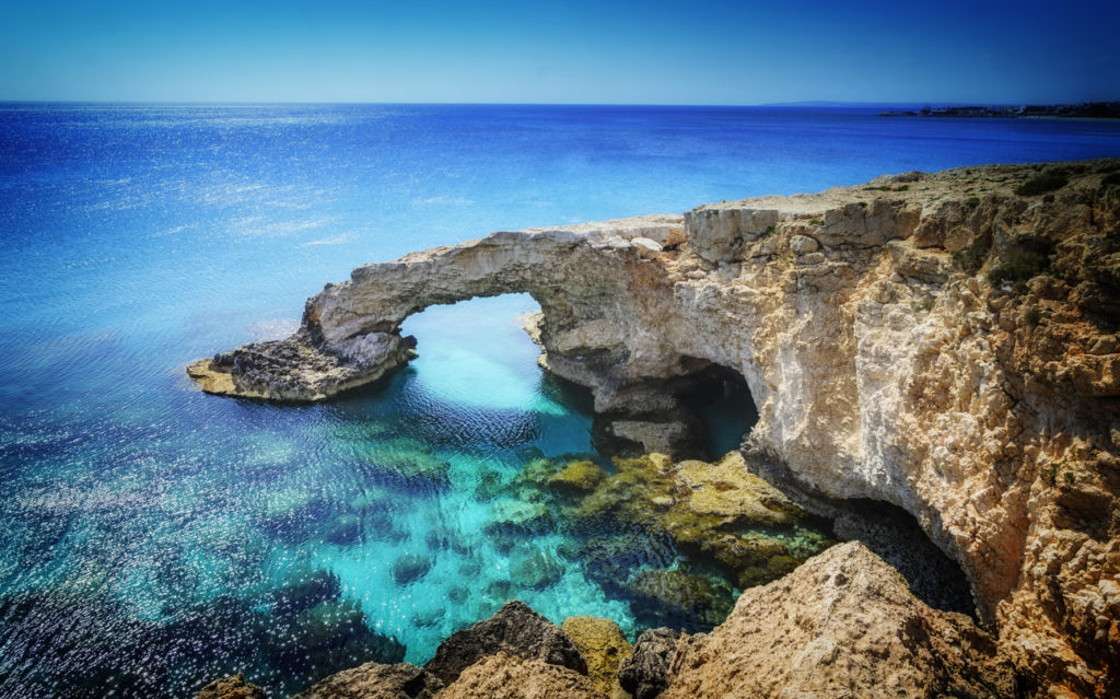 Fels in Cavo Greco nahe Ayia Napa, Zypern