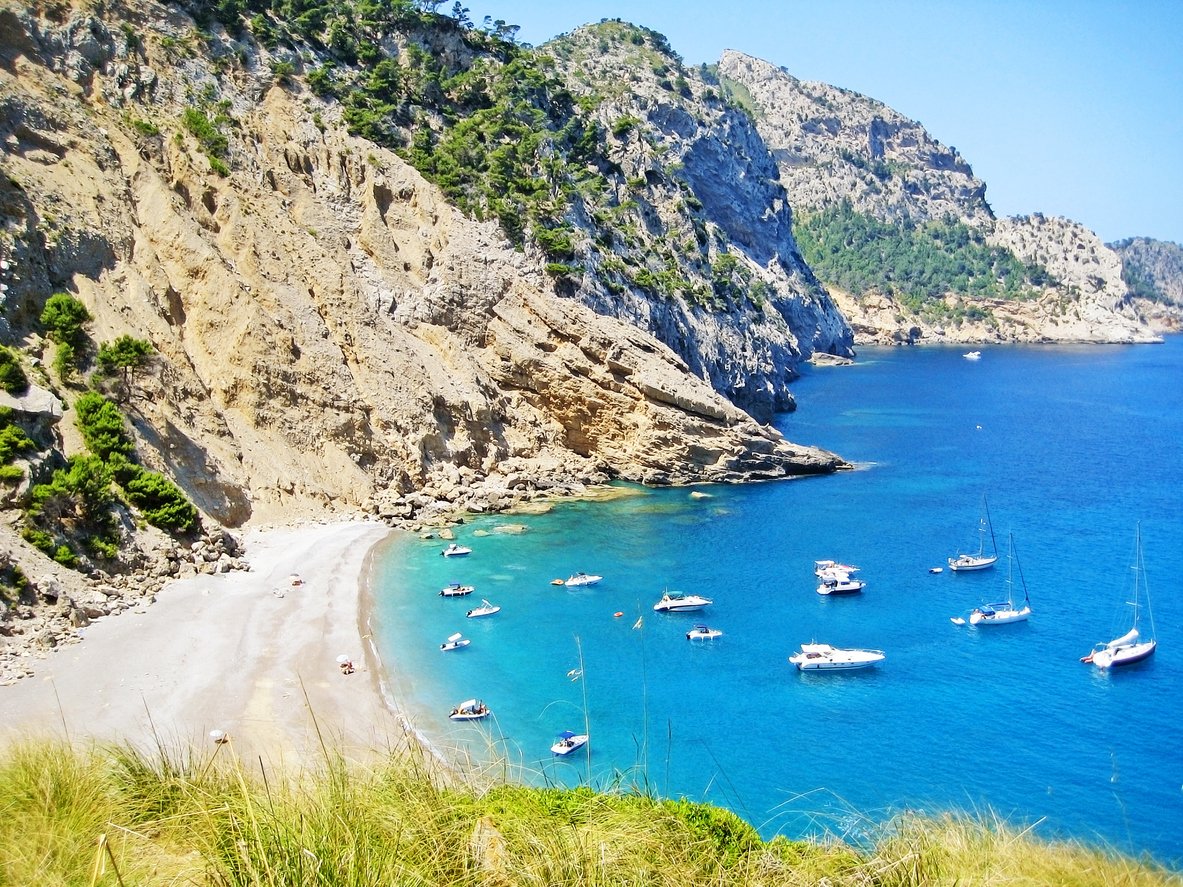 Strand Platja des Coll Baix in Alcudia