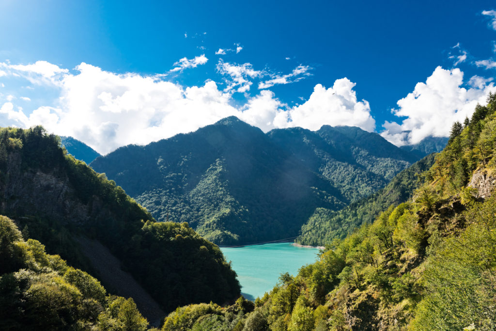 Dschwari Enguri Reservat in Samegrelo, Georgien