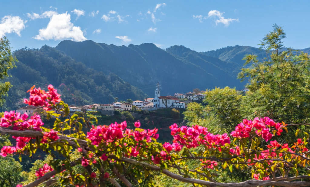 Bergdorf Sao Vicente auf Madeira