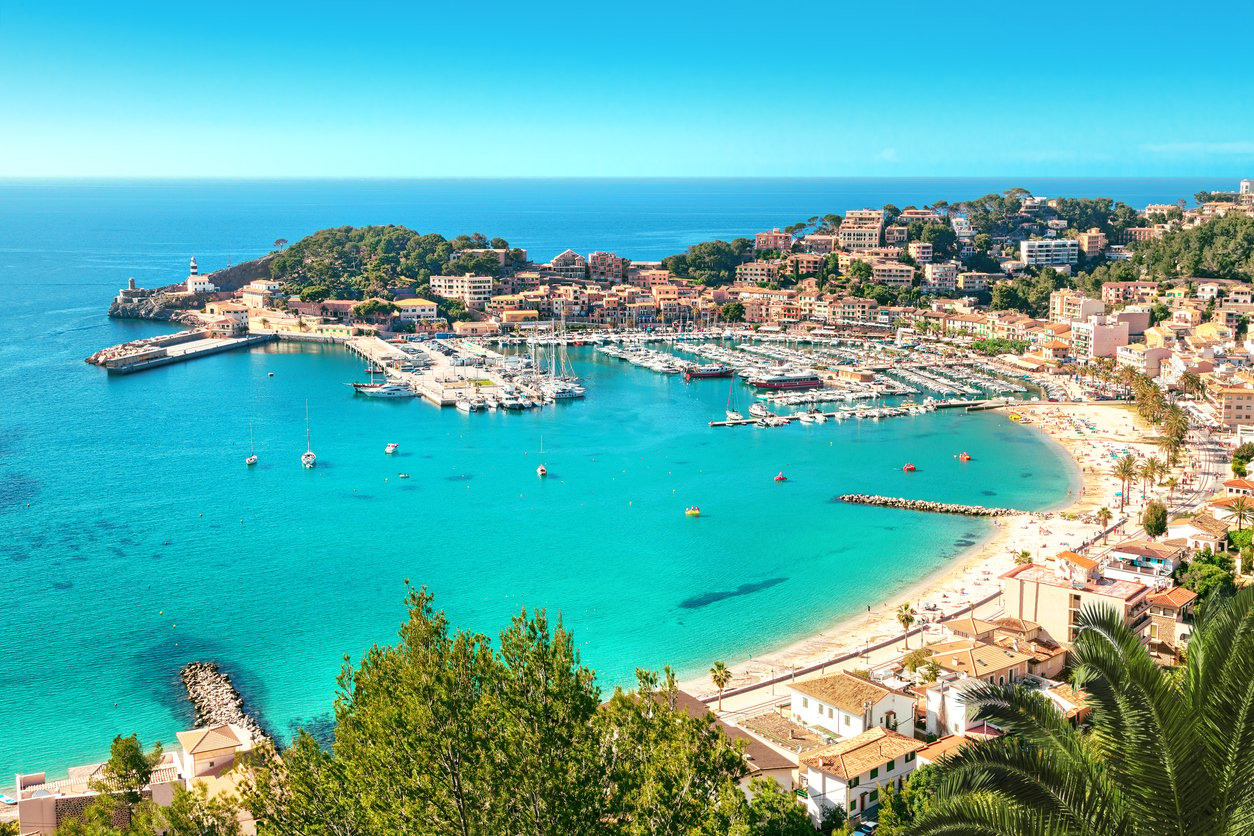 Port de Sóller auf Mallorca