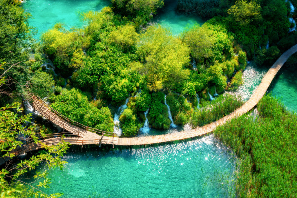 Nationalpark Plitvicer Seen in Kroatien