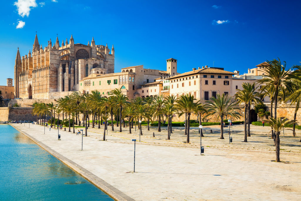 Kathedrale La Seu in Palma de Mallorca