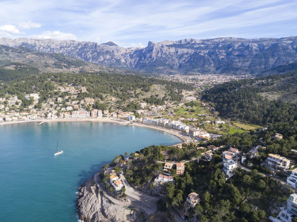 Port de Sóller auf Mallorca