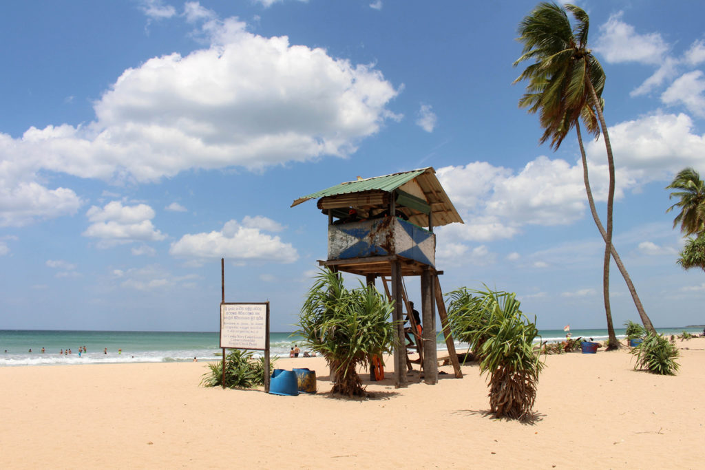 Nilaveli Strand in Trincomalee, Sri Lanka