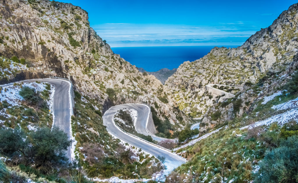 Sa Calobra Straße auf Mallorca