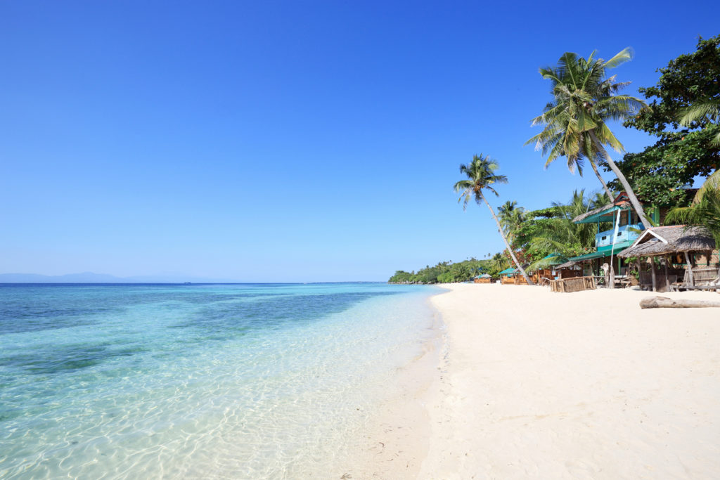Strand in Cebu, Philippinen
