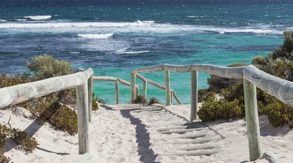 Strand auf Rottnest Island, nahe Perth