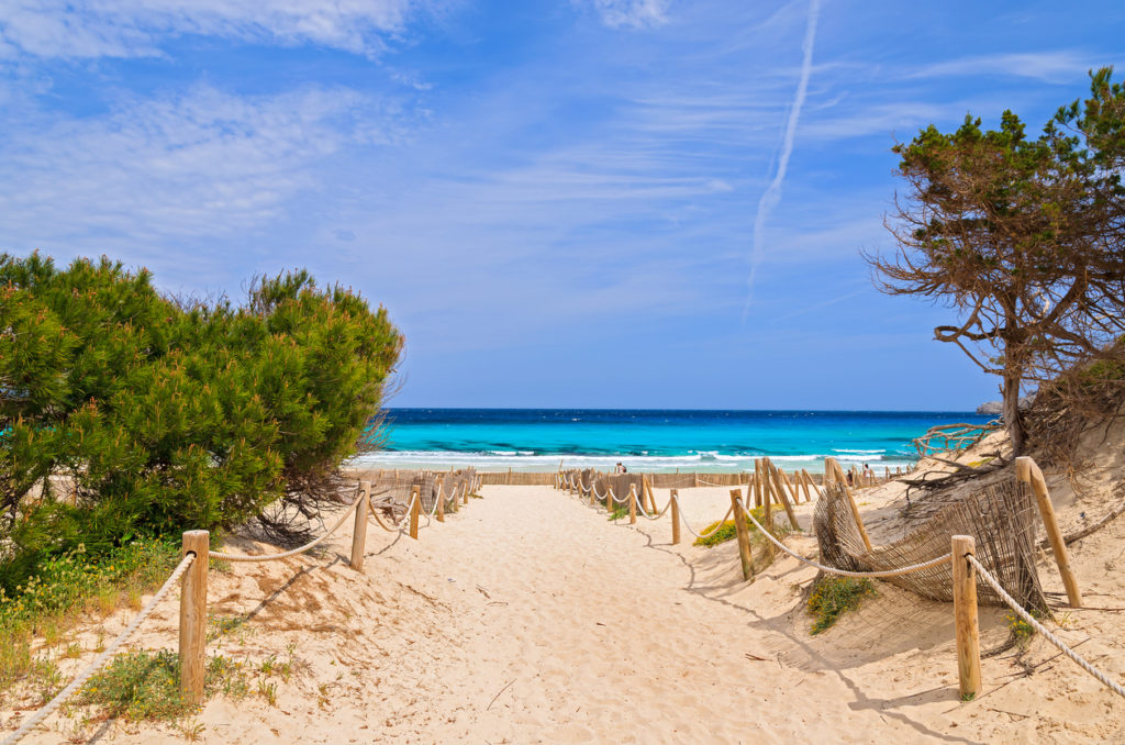 Strand Cala Agulla auf Mallorca