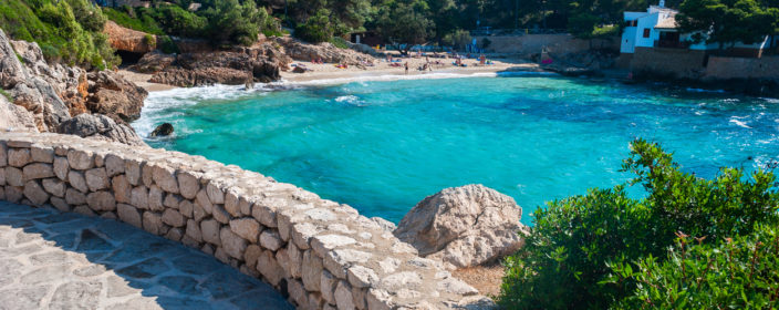 Strand Cala Gat bei Cala Ratjada, Mallorca