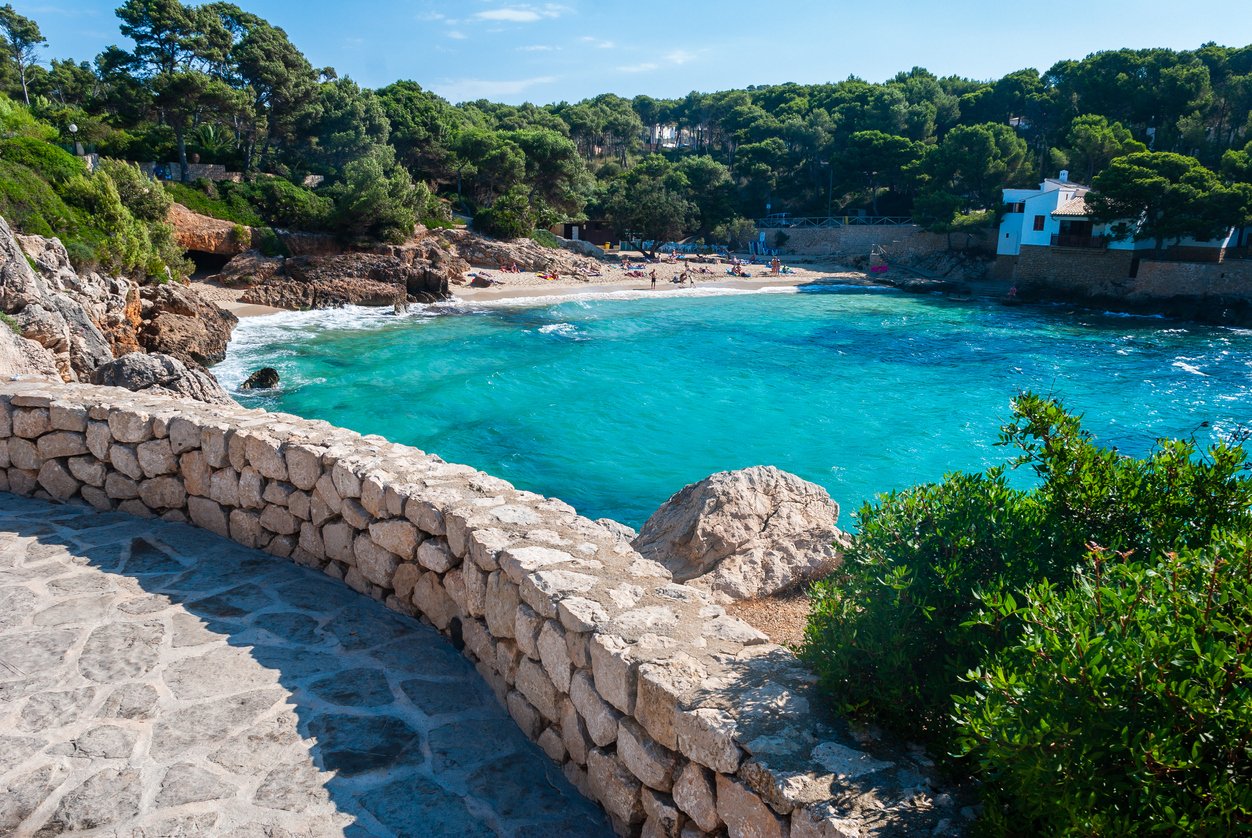 Strand Cala Gat bei Cala Ratjada, Mallorca